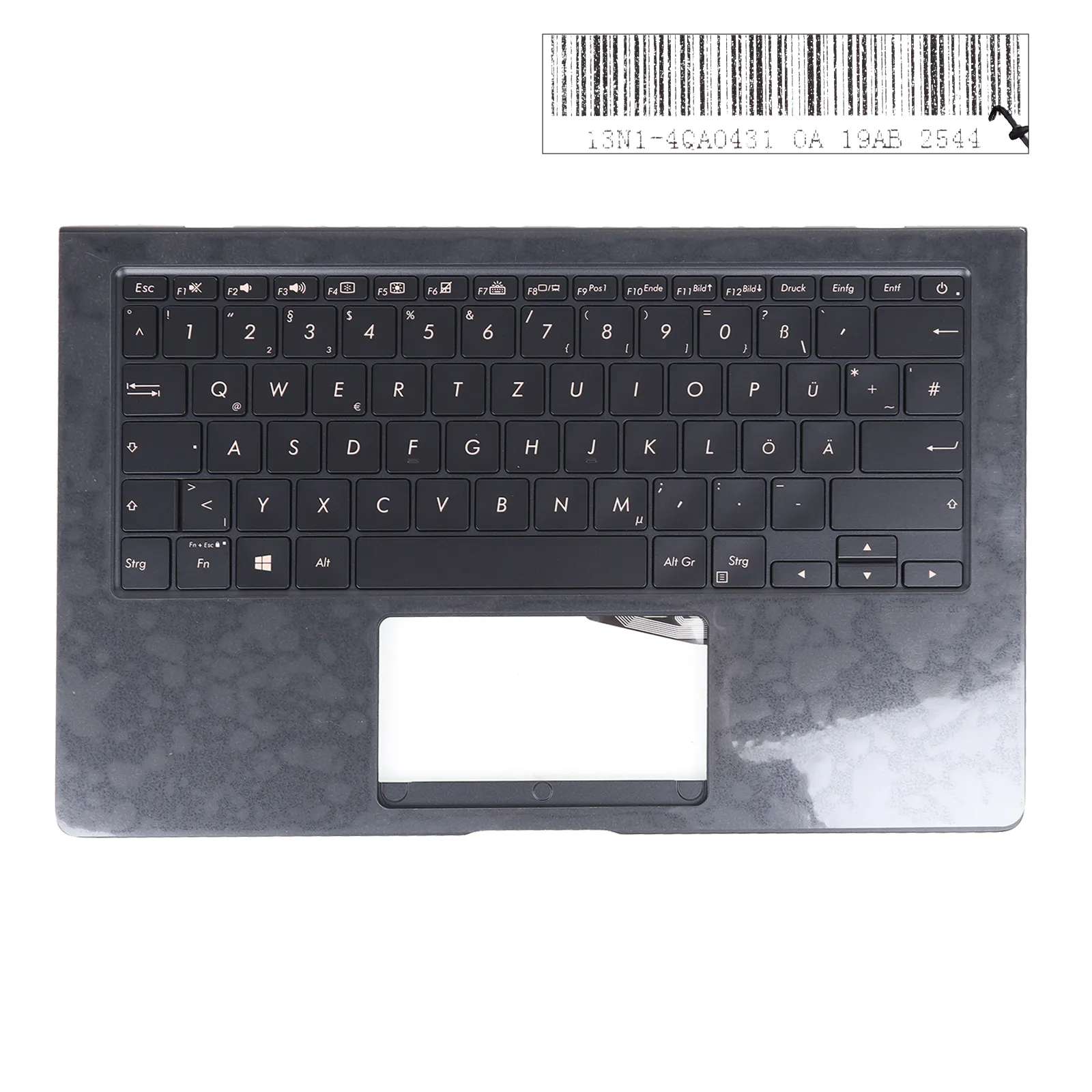 Picture of ASUS ZenBook S UX391FA UX391UA Laptop Palmrest GR Keyboard without Touchpard 